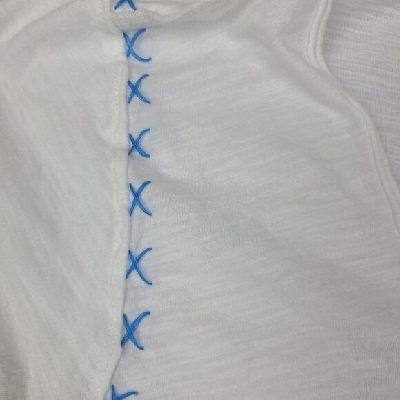 Jaded Gypsy Distressed Cotton Tee Top Gypsy Bull Size Large Jaded Gypsy - Picture 5 of 12